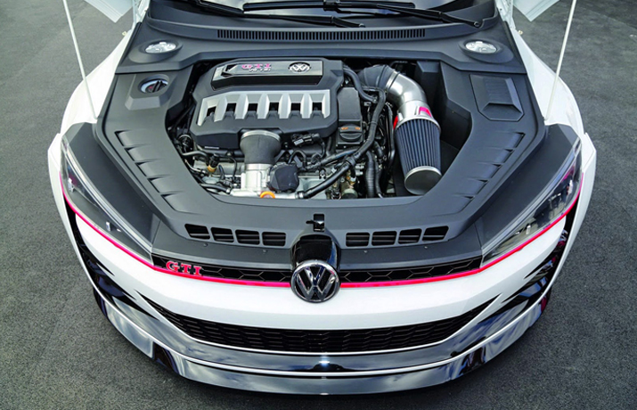 2017 VW Golf GTI engine