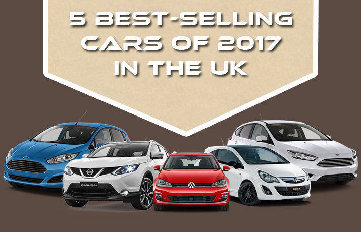 5 Best-Selling Cars Of 2017 In The UK