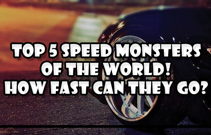 Top 5 Speed Monsters Of The World! How Fast Can They Go?